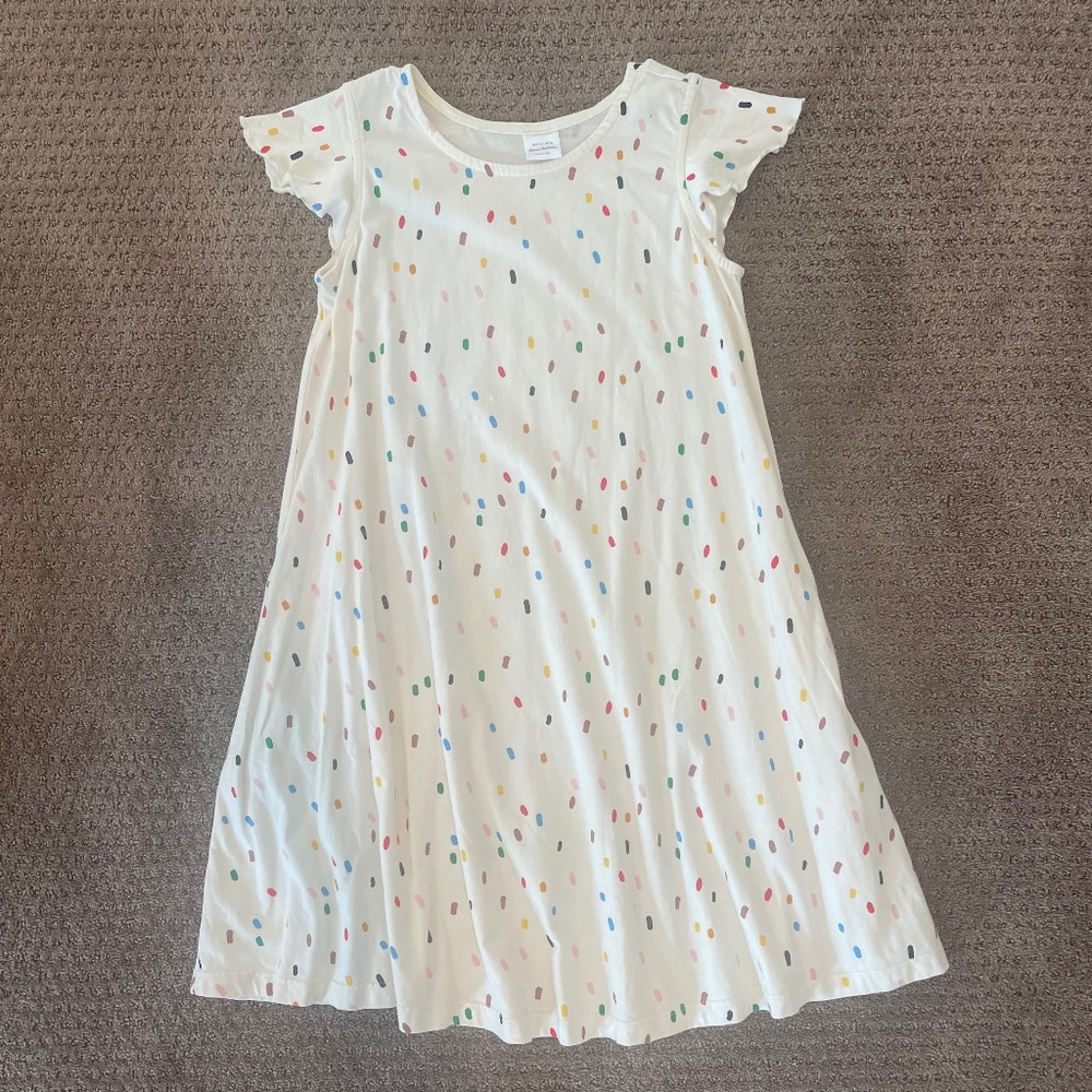 Hanna Andersson Girls Confetti Dress